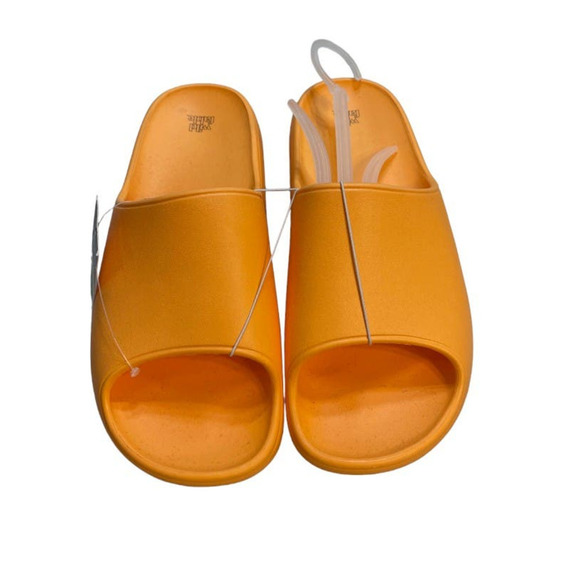 Women's Robbie Slide Sandals - Wild Fable - Orange - New With Tags - Size 10 - Picture 1 of 5